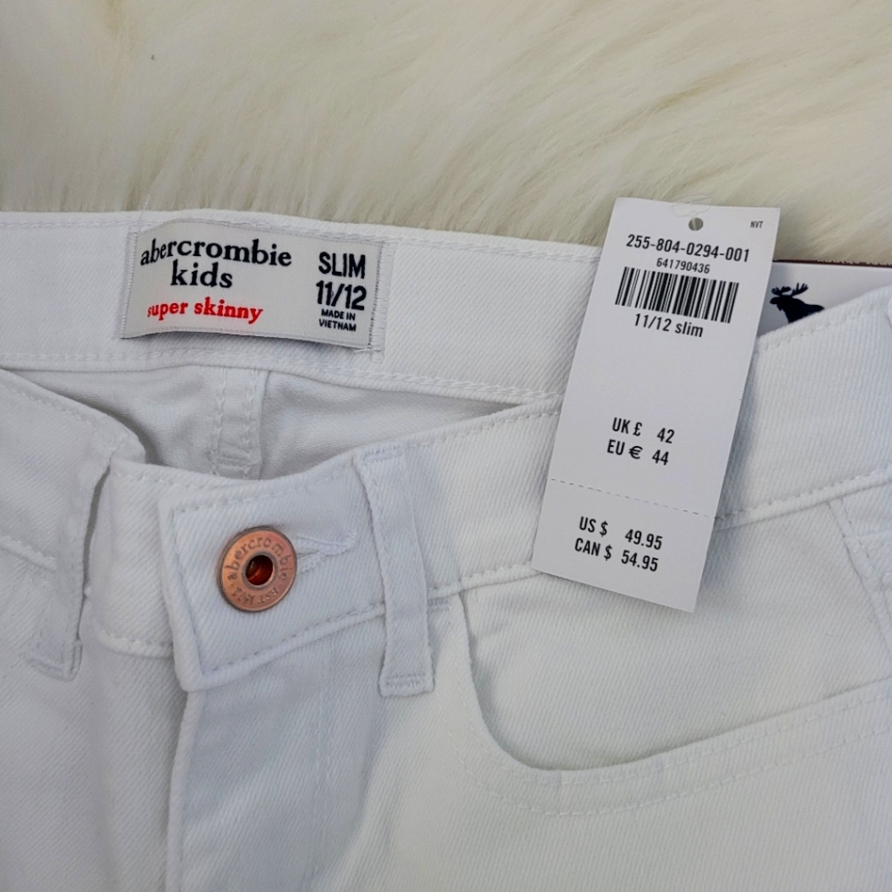 Girl's Abercrombie *Super Skinny* Jeans **NWT**